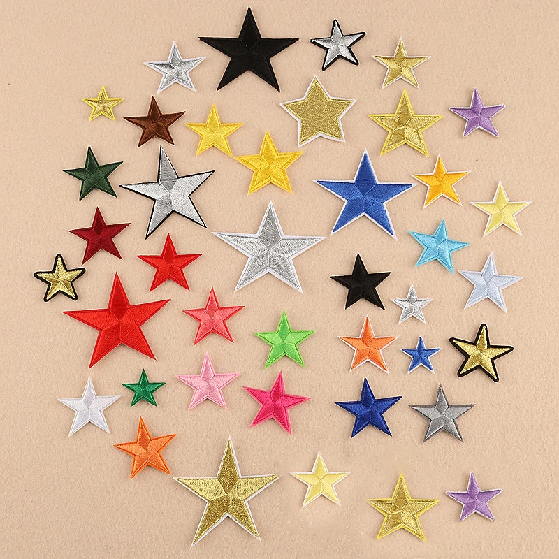 Small Star 1PC Hot Sale Patches for Clothing Clothes Jeans Applique Cloth Patches Embroidery Transfer Clothes Badge Iron on
Small Star 1PC Hot Sale Patches for Clothing Clothes Jeans Applique Cloth Patches Embroidery Transfer Clothes Badge Iron on