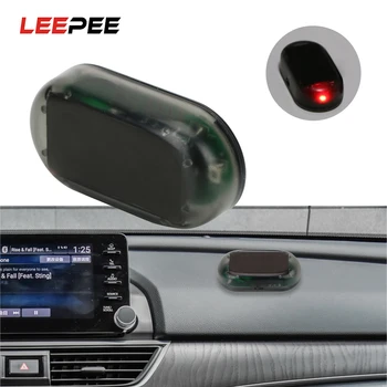 LEEPEE Car Fake Solar Power Alarm Lamp With Tape Security System Warning Theft Flash Blinking Anti-Theft Caution LED Light
LEEPEE Car Fake Solar Power Alarm Lamp With Tape Security System Warning Theft Flash Blinking Anti-Theft Caution LED Light