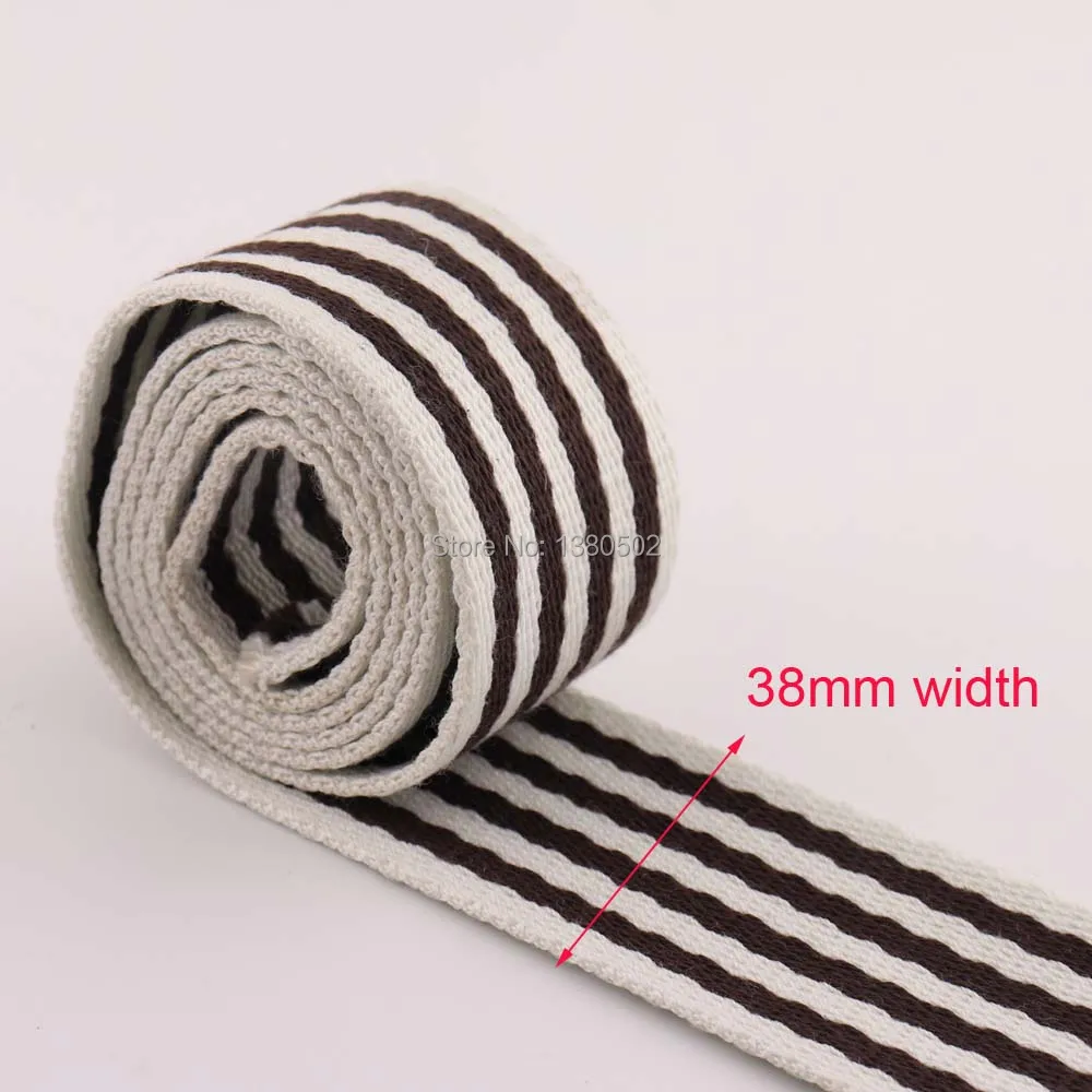 5Yards Stripe 2"50mm Canvas Fabric Webbing Strap Ribbon for bag garment Belt Decoration Accessories
5Yards Stripe 2"50mm Canvas Fabric Webbing Strap Ribbon for bag garment Belt Decoration Accessories