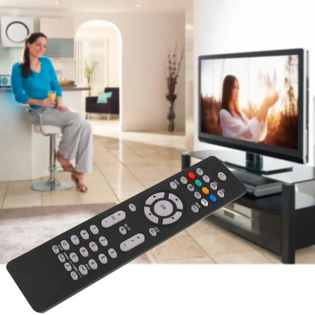 General 6 Buttons Learning Remote Control IR Replacement 2 x AA Batteries(Not Included) Controller for 1.5V TV | Электроника