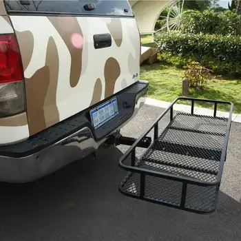 Hitch Mounted Folding Cargo Carrier With Waterproof Bag Black Made Of Premium Steel And Iron Material Avoid Oxidation Or Rust
Hitch Mounted Folding Cargo Carrier With Waterproof Bag Black Made Of Premium Steel And Iron Material Avoid Oxidation Or Rust