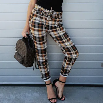 2019 Vintage Yellow Plaid Japanese Harajuku Casual Drawstring Loose Cotton Pants Women
2019 Vintage Yellow Plaid Japanese Harajuku Casual Drawstring Loose Cotton Pants Women