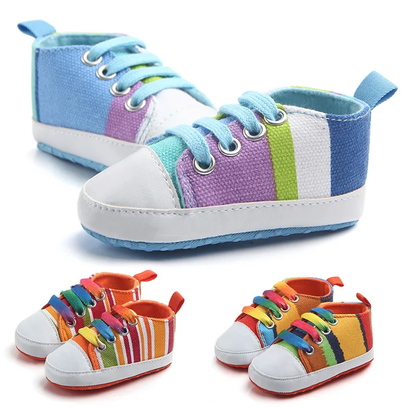Fashion colorful Baby Shoes Toddler Boy Girls Shoes Lace-Up Newborn Baby Sneakers First Walker Soft Sole Anti-slip Crib Shoes
Fashion colorful Baby Shoes Toddler Boy Girls Shoes Lace-Up Newborn Baby Sneakers First Walker Soft Sole Anti-slip Crib Shoes