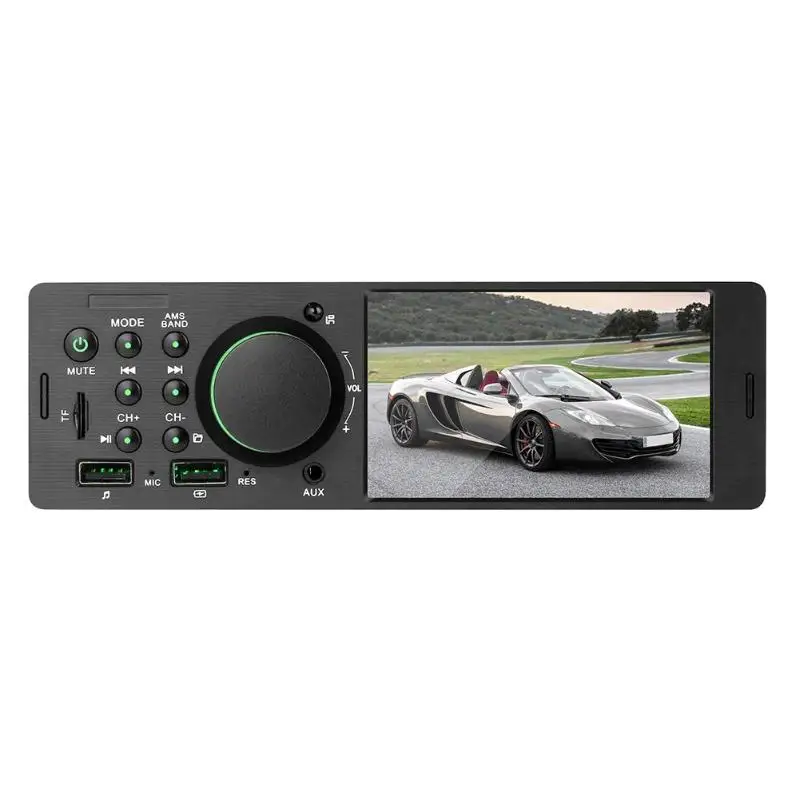 

7805 1Din 4.1 Inch TFT Car Stereo Mp3 Mp4 MP5 Player FM AUX Audio Radio BT4.0 USB AUX RCA Remote Control+ Camera