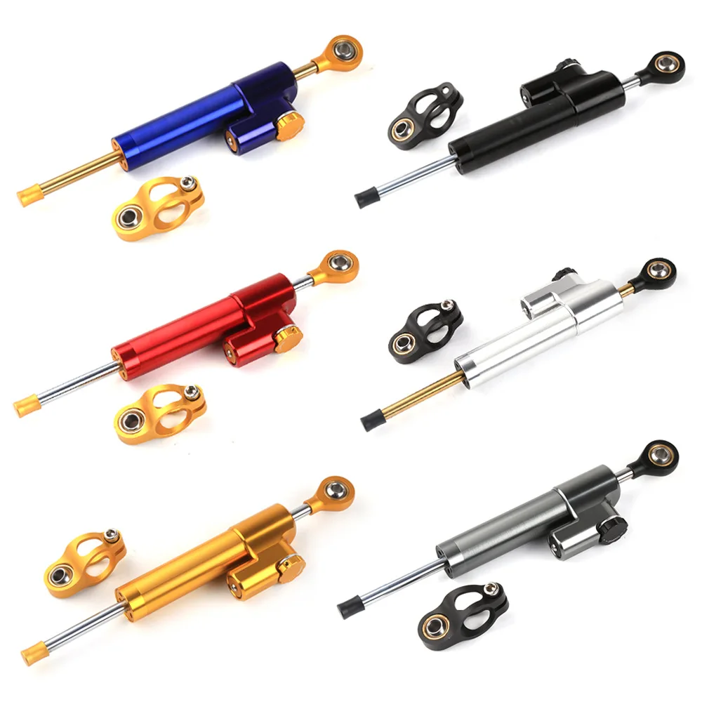Universal CNC Aluminum Motorcycle Damper Steering Stabilizer Safety Control for Kawasaki Suzuki Yamaha Honda Ducati BMW S1000RR
Universal CNC Aluminum Motorcycle Damper Steering Stabilizer Safety Control for Kawasaki Suzuki Yamaha Honda Ducati BMW S1000RR