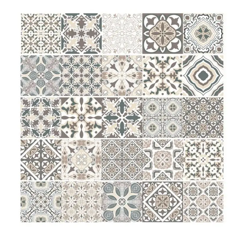 Retro Tiles Wall Stickers for Bathroom Kitchen Decoration Adhesive Waterproof PVC Wall Stickers Waist Line Kitchen Decoration 
Retro Tiles Wall Stickers for Bathroom Kitchen Decoration Adhesive Waterproof PVC Wall Stickers Waist Line Kitchen Decoration