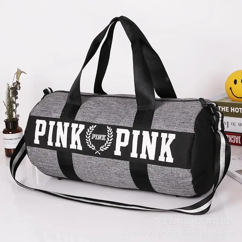 Women Travel Fashion Love Pink Handbags Large Capacity Travel Bags Striped Waterproof Beach Bag Shoulder Bag
Women Travel Fashion Love Pink Handbags Large Capacity Travel Bags Striped Waterproof Beach Bag Shoulder Bag