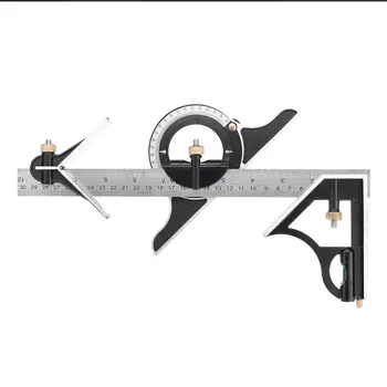 Woodworking Ruler Precise Stainless Steel Multifunction Combination Type Tool New
Woodworking Ruler Precise Stainless Steel Multifunction Combination Type Tool New