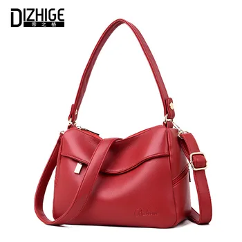 DIZHIGE Brand PU Leather Women Shoulder Bag Female Vintage Crossbody Bags For Women 2019 Handbags Designer Scrub Daily Sac
DIZHIGE Brand PU Leather Women Shoulder Bag Female Vintage Crossbody Bags For Women 2019 Handbags Designer Scrub Daily Sac