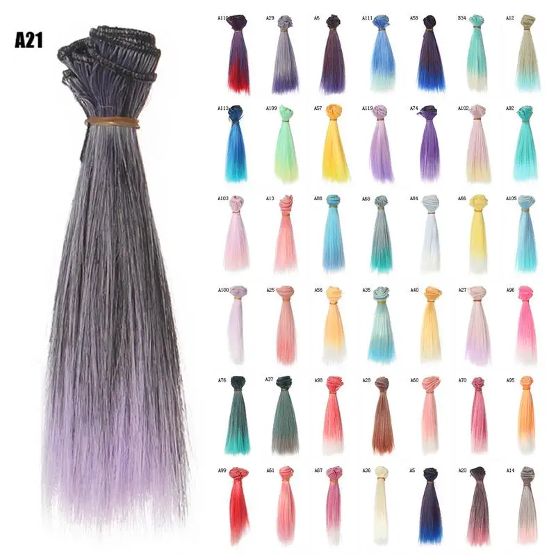 15x100cm BJD Wigs Bangs High Temperature Fiber Black Gold Brown Silver Color Short Straight Hair For Doll
15x100cm BJD Wigs Bangs High Temperature Fiber Black Gold Brown Silver Color Short Straight Hair For Doll