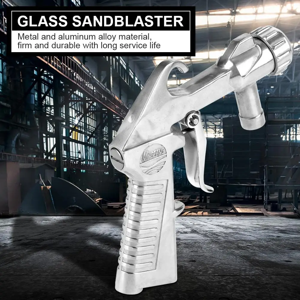 Pneumatic Sandblasting Gun Portable Sandblaster Glass Metal Sand Blaster Gun Polishing processing Tools Spray Gun
Pneumatic Sandblasting Gun Portable Sandblaster Glass Metal Sand Blaster Gun Polishing processing Tools Spray Gun