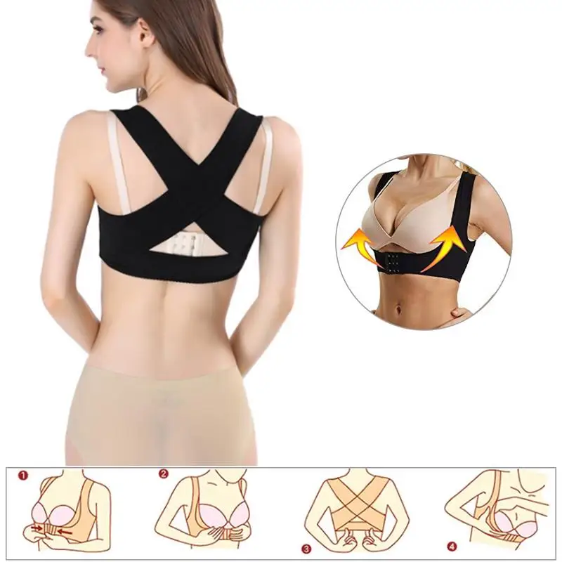 Women Chest Support Belt Band Brace Bust Gather Back Shoulder Strap Vest Shapewear Breast Bra Hunchback Posture Corrector
Women Chest Support Belt Band Brace Bust Gather Back Shoulder Strap Vest Shapewear Breast Bra Hunchback Posture Corrector