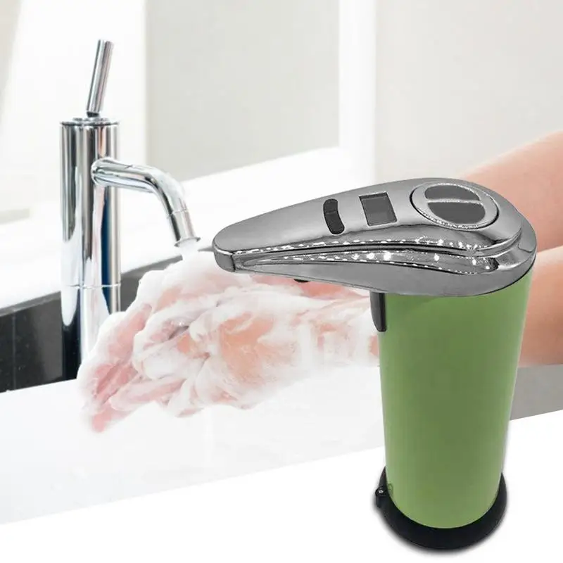 Automatic Soap Dispenser Fingerprint Infrared Touchless Interference Electric Automatic Liquid Soap Dispenser Bathroom Supplies
Automatic Soap Dispenser Fingerprint Infrared Touchless Interference Electric Automatic Liquid Soap Dispenser Bathroom Supplies