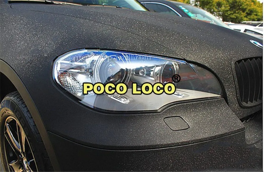 Matte Black Frosted Glitter Sparkle Sticker Decal Sheet Car Vinyl Wrap Film DIY Car Hood Bumper Roof Trunk Mirror Side Panel
Matte Black Frosted Glitter Sparkle Sticker Decal Sheet Car Vinyl Wrap Film DIY Car Hood Bumper Roof Trunk Mirror Side Panel