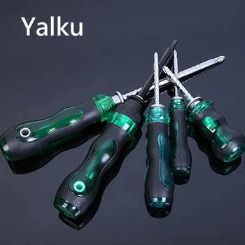 Yalku Hand Tool Screwdriver Telescopic Double-Use Screwdriver High Quality Slotted Phillips Screwdriver Bit Magnetic Repair Tool
Yalku Hand Tool Screwdriver Telescopic Double-Use Screwdriver High Quality Slotted Phillips Screwdriver Bit Magnetic Repair Tool