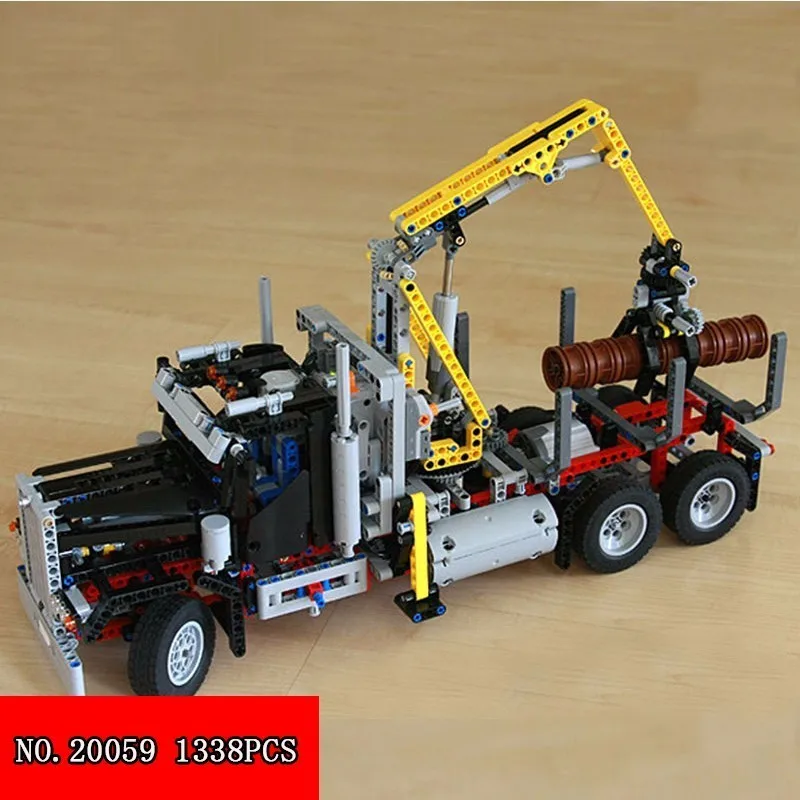 Lepin 20059 Technology Series Mechanical Engineering Lumbering Building Blocks Vehicle Insert Assembling Children Toys 1338pcs
Lepin 20059 Technology Series Mechanical Engineering Lumbering Building Blocks Vehicle Insert Assembling Children Toys 1338pcs