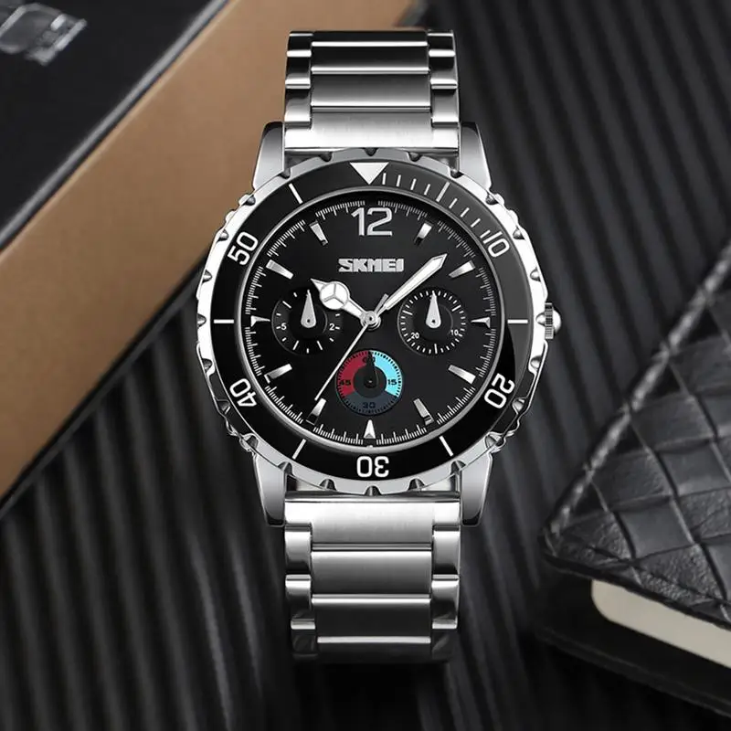 Skmei Innovative Men's Quartz Watchrelogio masculino Business Fashionable Zinc Alloy Steel Strap 2019 New Arrival
Skmei Innovative Men's Quartz Watchrelogio masculino Business Fashionable Zinc Alloy Steel Strap 2019 New Arrival