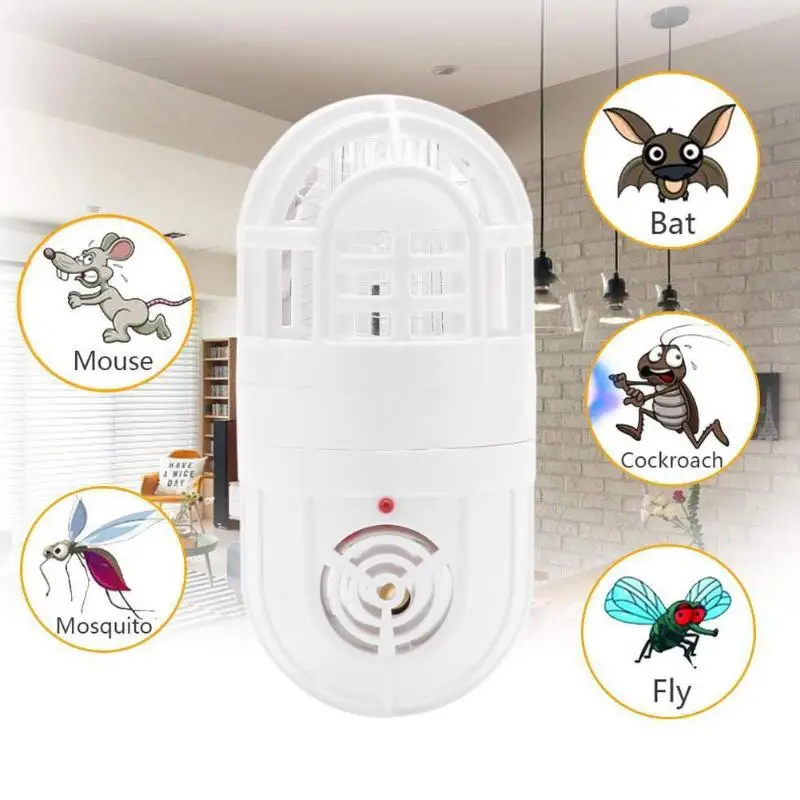 Ultrasonic Electronic Mosquito Killer Anti Mosquito Trap Bug Insect Repellent Mouse Cockroach Rats Repeller Trap Pest Control
Ultrasonic Electronic Mosquito Killer Anti Mosquito Trap Bug Insect Repellent Mouse Cockroach Rats Repeller Trap Pest Control
