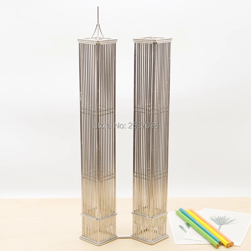 FREE SHIPMENT J33 WORLD TRADE CENTER TWIN TOWERS/MODEL STAINLESS HAND-MADE ART CRAFTS WEDDING&BIRTHDAY&HOME&OFFICE&GIFT&PRESENT
FREE SHIPMENT J33 WORLD TRADE CENTER TWIN TOWERS/MODEL STAINLESS HAND-MADE ART CRAFTS WEDDING&BIRTHDAY&HOME&OFFICE&GIFT&PRESENT