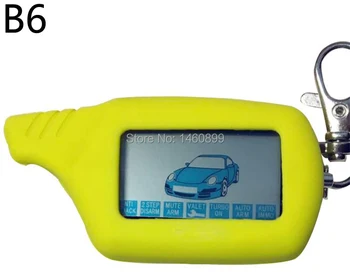 B6 LCD Remote Control Key Fob Chain +Silicone Case for Russian Two Way Car Alarm System Starline B6 Twage Keychain
B6 LCD Remote Control Key Fob Chain +Silicone Case for Russian Two Way Car Alarm System Starline B6 Twage Keychain