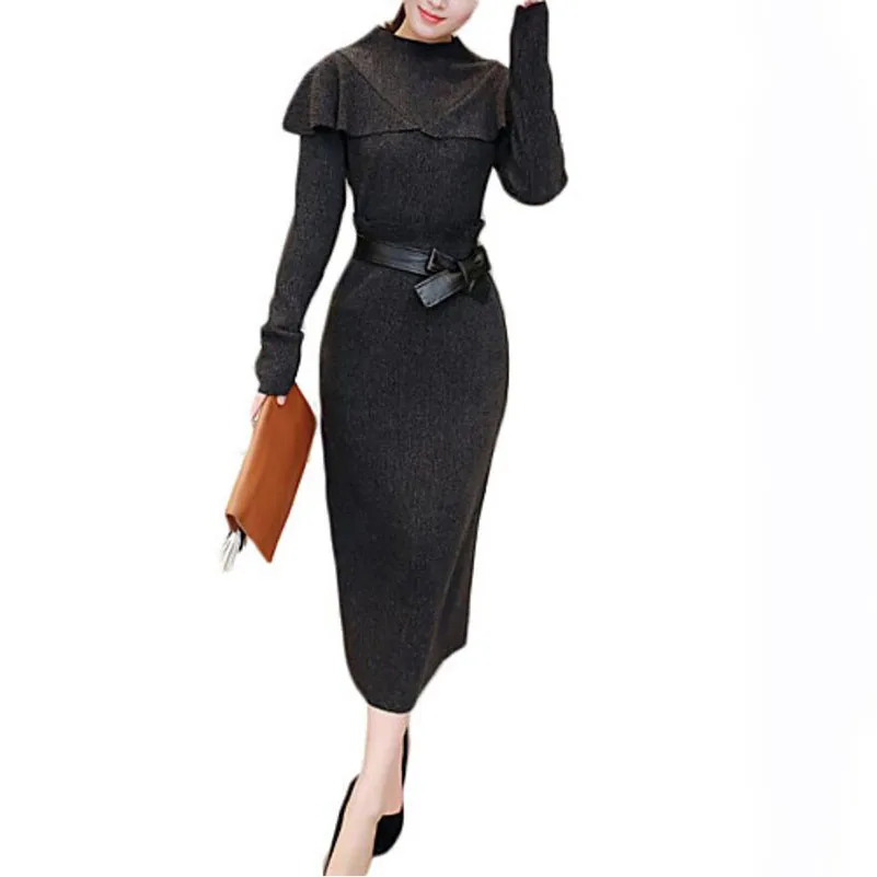 Women's Plus Size Simple Sophisticated Autumn Winter Fall Blouse Set Skirt Suits Slim Solid Turtleneck Long Sleeve Polyester
Women's Plus Size Simple Sophisticated Autumn Winter Fall Blouse Set Skirt Suits Slim Solid Turtleneck Long Sleeve Polyester