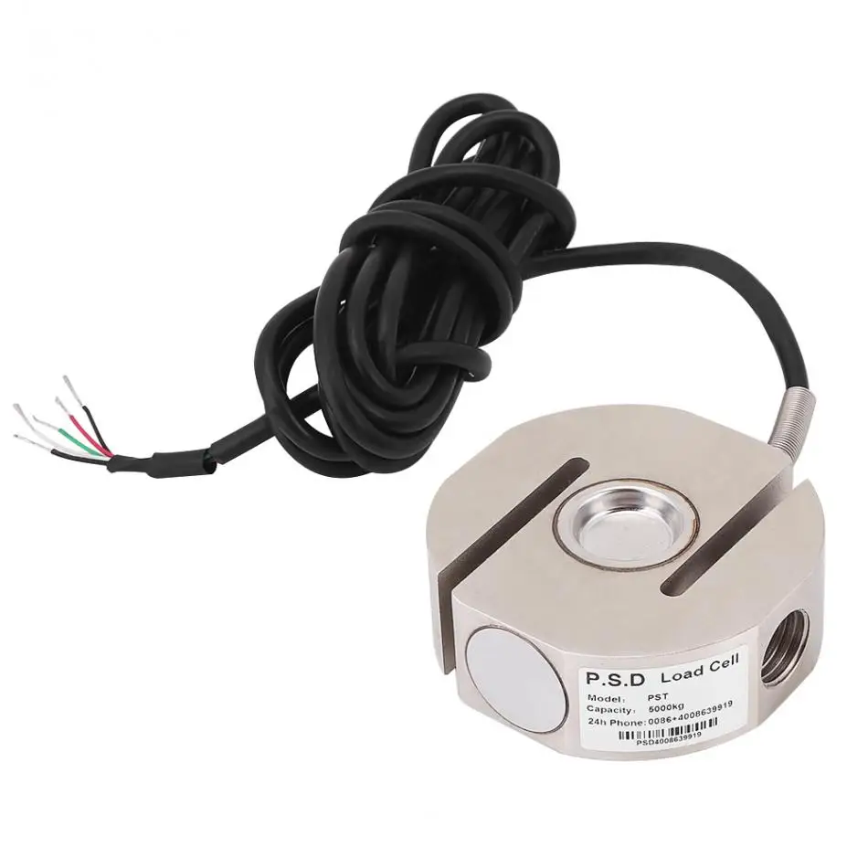 Hot Circular S-TYPE 5000kg Weighting Sensor High-Precision Beam Load Cell Scale Sensor Weighting Tools M20 fashion hot
Hot Circular S-TYPE 5000kg Weighting Sensor High-Precision Beam Load Cell Scale Sensor Weighting Tools M20 fashion hot