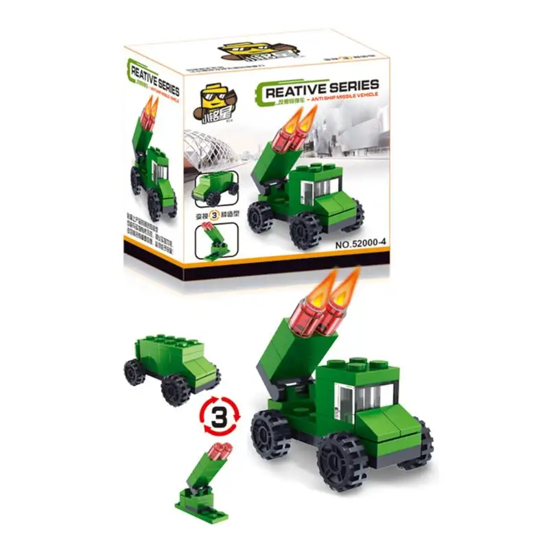 3 in 1 Car Blocks Toys for Children Kids Transformation Assembly Car Model Kids Children Blocks Developmental Toy Christmas Gift
3 in 1 Car Blocks Toys for Children Kids Transformation Assembly Car Model Kids Children Blocks Developmental Toy Christmas Gift