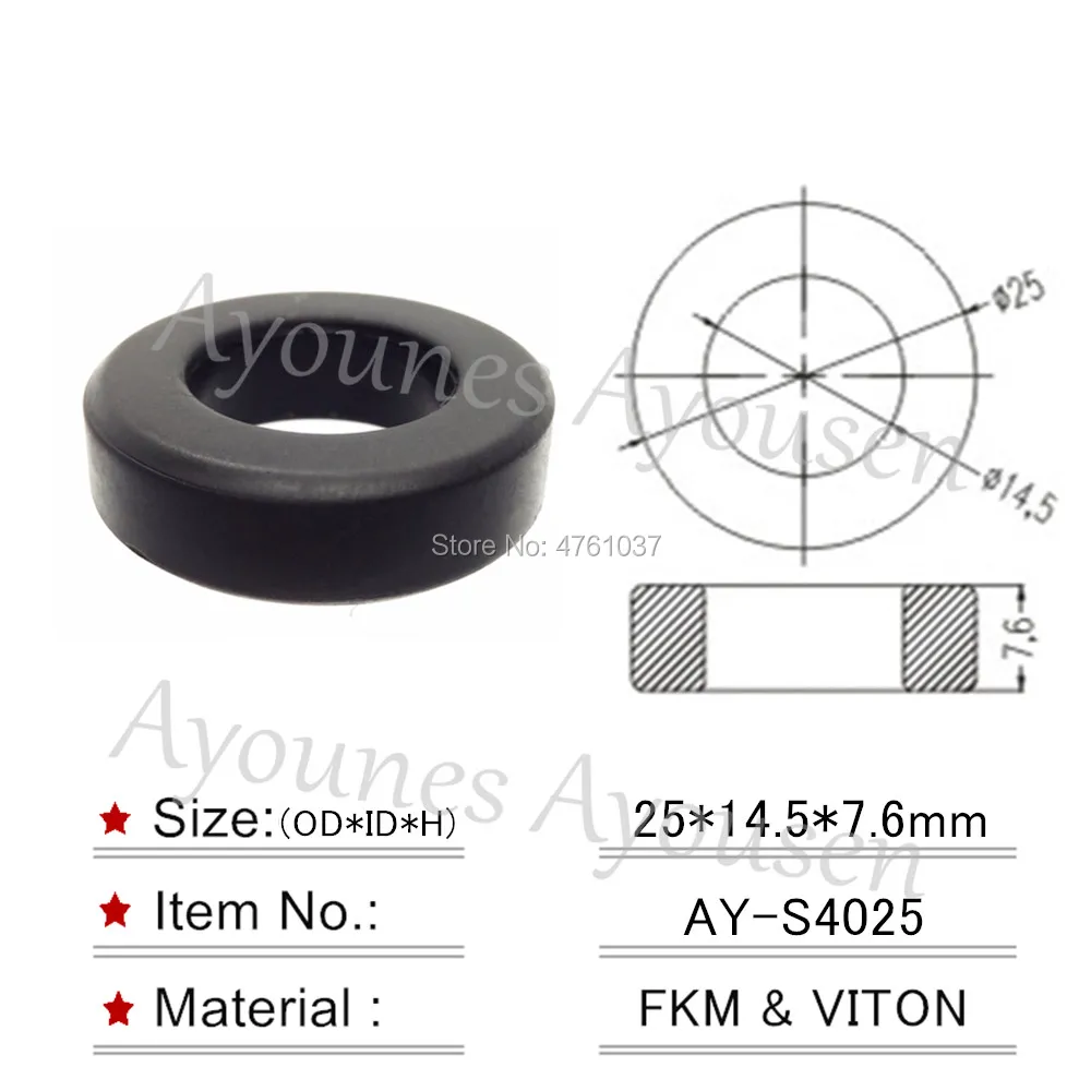 Wholesale 10pieces For Nissan Skyline RB25DET Engine Fuel Injector Rubber Seals 25*14.5*7.6mm For AY-S4025
Wholesale 10pieces For Nissan Skyline RB25DET Engine Fuel Injector Rubber Seals 25*14.5*7.6mm For AY-S4025