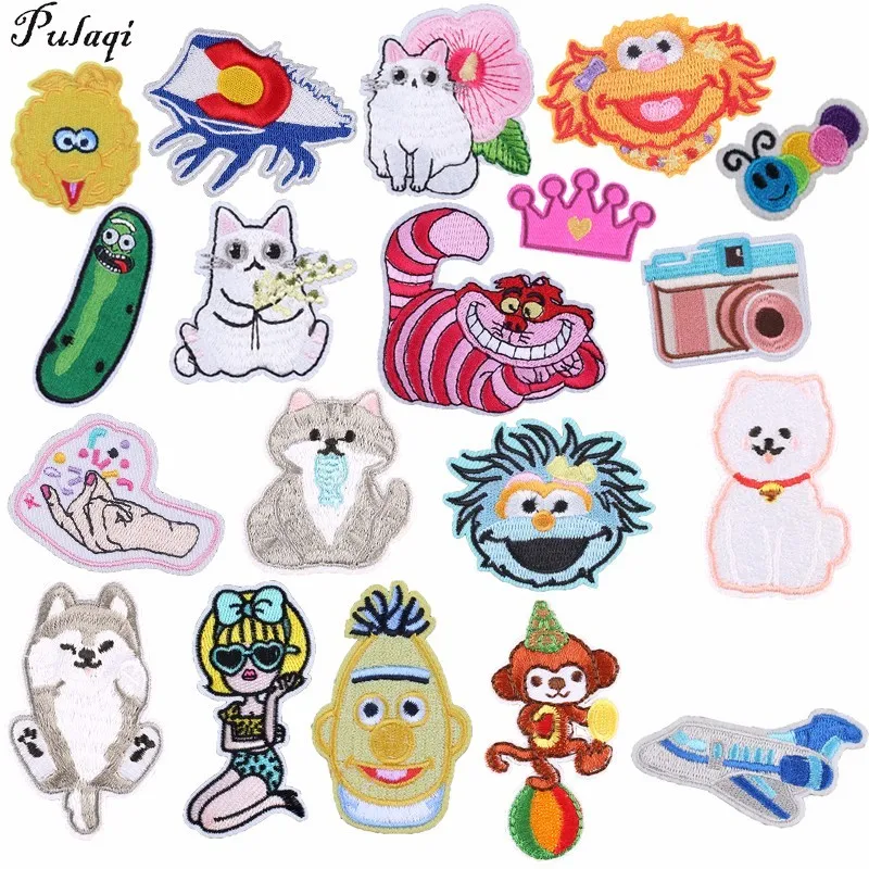 Pulaqi Ricky and Morty Flower Cat Appliques Iron-on Patches Embroidered Sewing Applique For Clothes Apparel DIY Cartoon Badges H
Pulaqi Ricky and Morty Flower Cat Appliques Iron-on Patches Embroidered Sewing Applique For Clothes Apparel DIY Cartoon Badges H