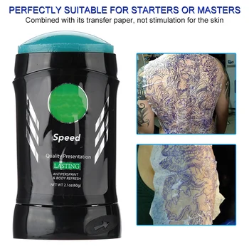 60g Professional Tattoo Transfer Print Cream Safe Long-lasting Tracing Ointment Body Art Tattooing Accessories Tattoo Supplies
60g Professional Tattoo Transfer Print Cream Safe Long-lasting Tracing Ointment Body Art Tattooing Accessories Tattoo Supplies