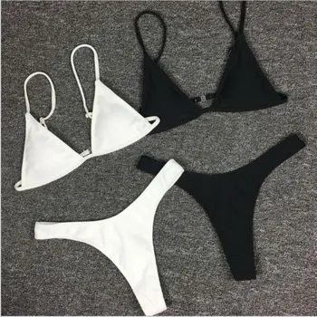 Sexy Thong Bikini set Red White micro Bikini Women Swimsuit Swimwear Swim Suit Brazilian Bikini Set maillot de bain Biquini
Sexy Thong Bikini set Red White micro Bikini Women Swimsuit Swimwear Swim Suit Brazilian Bikini Set maillot de bain Biquini