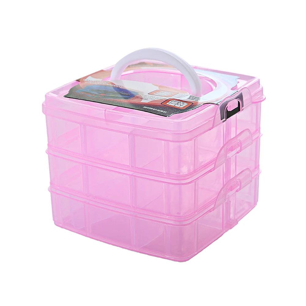 Big Stack Box Accessory Storage 3 Layers Adjustable Slots Removable Dividers For DIY Nail Jewelry Beads Home Organizer Container
Big Stack Box Accessory Storage 3 Layers Adjustable Slots Removable Dividers For DIY Nail Jewelry Beads Home Organizer Container