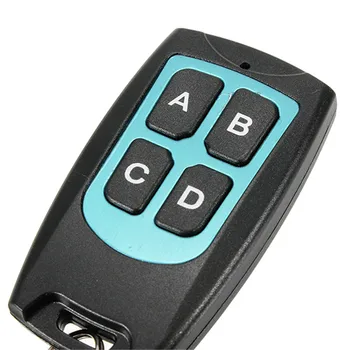 LEORY 4CH Channel Wireless Remote Control 433Mhz Switch Transmitter Receiver For 6V For DIY Replace Parts Tool Kits
LEORY 4CH Channel Wireless Remote Control 433Mhz Switch Transmitter Receiver For 6V For DIY Replace Parts Tool Kits