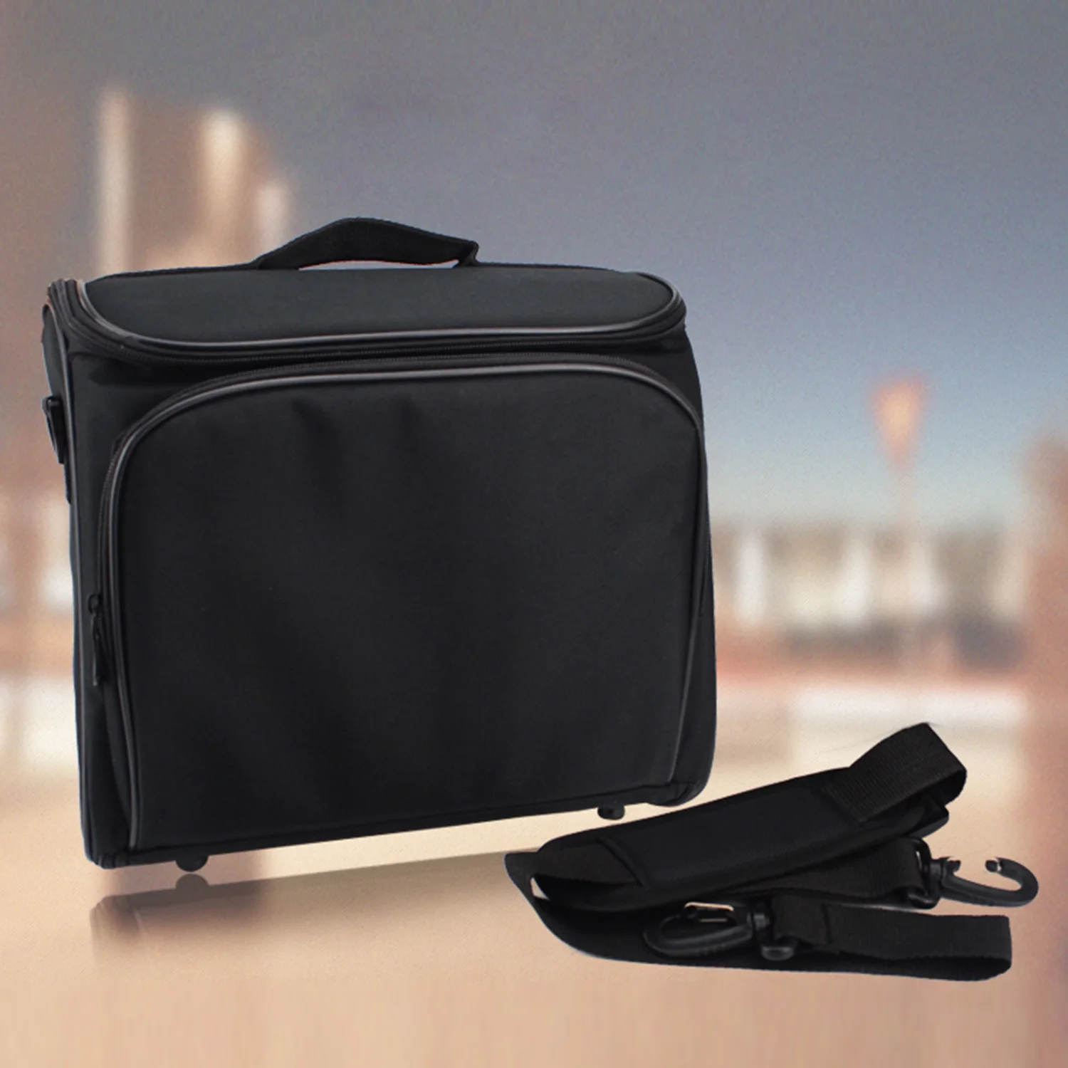 Besegad 34x28x13cm Scratchproof Shockproof Storage Carry Bag Case for Epson Panasonic BenQ Sharp Optoma NEC Acer Projector
Besegad 34x28x13cm Scratchproof Shockproof Storage Carry Bag Case for Epson Panasonic BenQ Sharp Optoma NEC Acer Projector