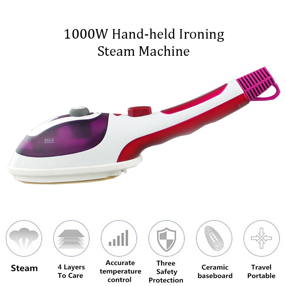 2019 New Portable Clothes Garment Steamer Fabric Home Hand Held Electric Iron Travel Steam Ironing Brush Handheld Machine
2019 New Portable Clothes Garment Steamer Fabric Home Hand Held Electric Iron Travel Steam Ironing Brush Handheld Machine
