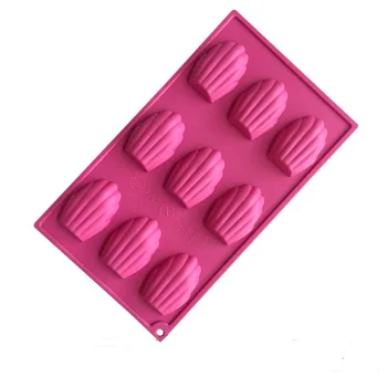 9 Hole Madeleine Silicone Cake Mold Crackers Chocolate Mold Pudding Cupcake Mold DIY Baking Mold Tool
9 Hole Madeleine Silicone Cake Mold Crackers Chocolate Mold Pudding Cupcake Mold DIY Baking Mold Tool