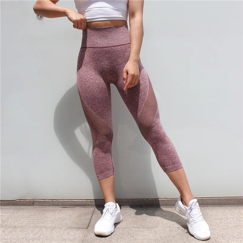 High Waist Yoga Pants Breathable Fitness Training Slim Gym Leggings Solid Running Women Legging Sport Leggins Deporte Mujer
High Waist Yoga Pants Breathable Fitness Training Slim Gym Leggings Solid Running Women Legging Sport Leggins Deporte Mujer