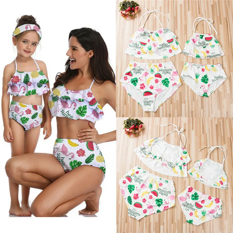 PUDCOCO Newest Family Matching Swimwear Sets Mother Daughter Women Kids Girls Swimsuit Swimming Beachwear
PUDCOCO Newest Family Matching Swimwear Sets Mother Daughter Women Kids Girls Swimsuit Swimming Beachwear