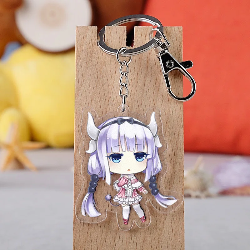 Anime Miss Kobayashi's Dragon Maid Cosplay Keychain Japanese Cartoon Kanna Kamui Car Key Holder Chain Pendants Keyring Jewelry
Anime Miss Kobayashi's Dragon Maid Cosplay Keychain Japanese Cartoon Kanna Kamui Car Key Holder Chain Pendants Keyring Jewelry