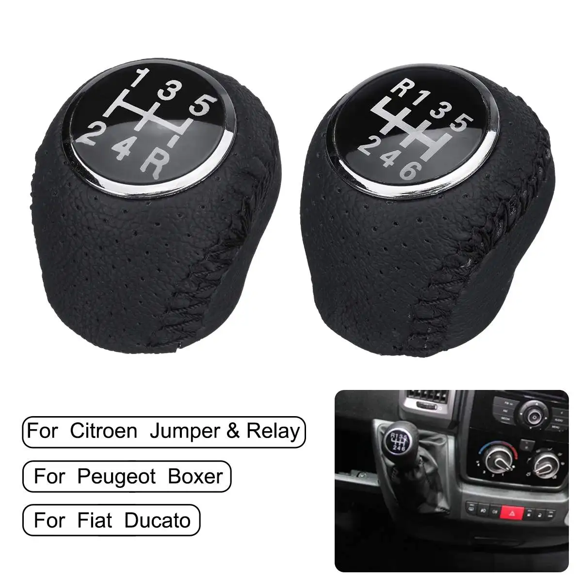 5 6 Speed MT Car Gear Shift Knob Sports Lever Shifter Head For Citroen Jumper Relay for Peugeot Boxer 2002-2014
5 6 Speed MT Car Gear Shift Knob Sports Lever Shifter Head For Citroen Jumper Relay for Peugeot Boxer 2002-2014