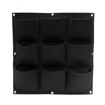 Promotion! Black Non-woven Planters Pockets Hanging Vertical Flower Planter Grow Bag Garden Herb Pot
Promotion! Black Non-woven Planters Pockets Hanging Vertical Flower Planter Grow Bag Garden Herb Pot