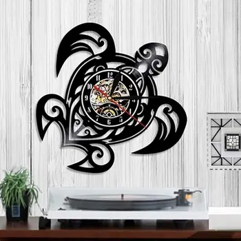 Sea Turtle Shape Classic Wall Clocks Gear Clock Face Decoration Art Clock Vinyl Record Wall Clock
Sea Turtle Shape Classic Wall Clocks Gear Clock Face Decoration Art Clock Vinyl Record Wall Clock