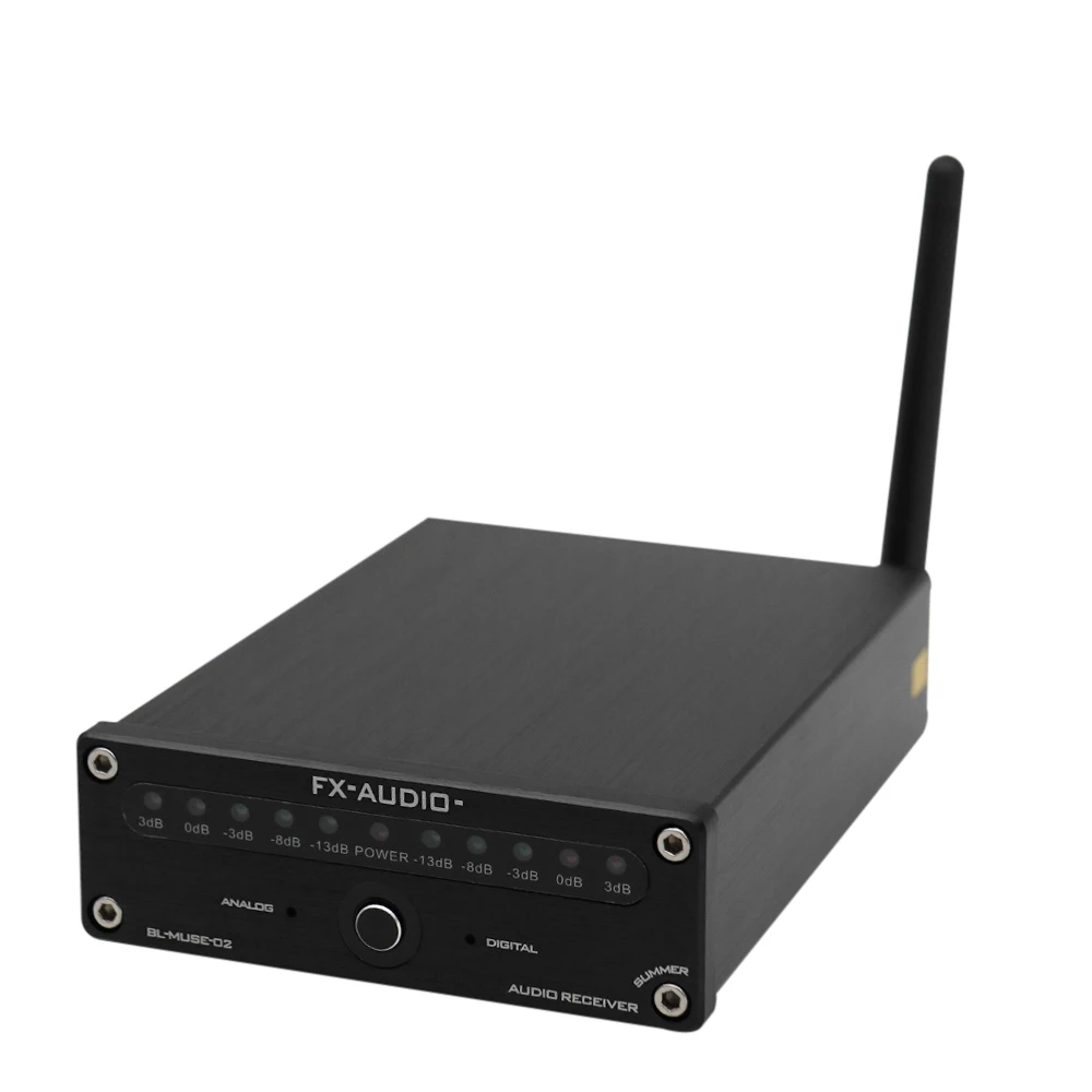 FX-AUDIO BL-MUSE-02 CSR8670 Bluetooth4.0 HiFi Audio Receiver Digital Optical Coaxial RCA Output Lossless APT-X Decoder w/Antenna
FX-AUDIO BL-MUSE-02 CSR8670 Bluetooth4.0 HiFi Audio Receiver Digital Optical Coaxial RCA Output Lossless APT-X Decoder w/Antenna