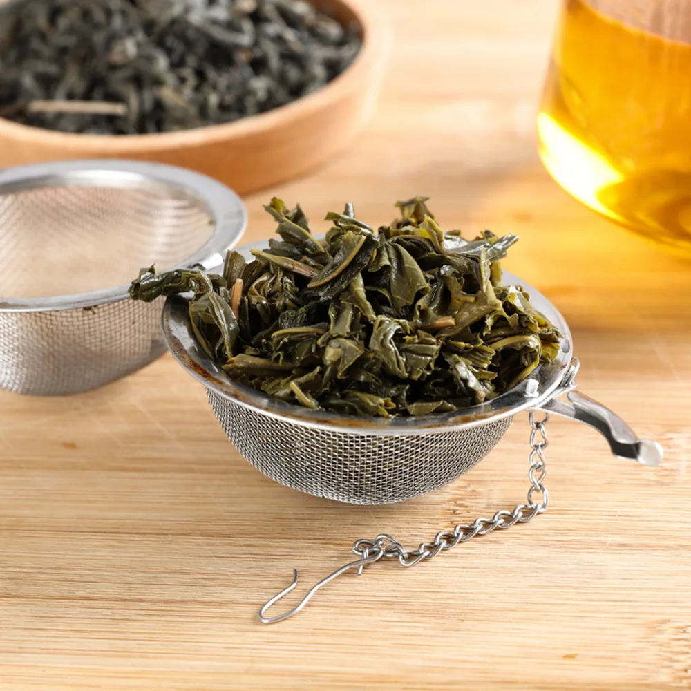 Tea Strainer Stainless Steel Tea Infuser Locking Spice Tea Strainer Reusable Mesh Ball Filter Loose
Tea Strainer Stainless Steel Tea Infuser Locking Spice Tea Strainer Reusable Mesh Ball Filter Loose