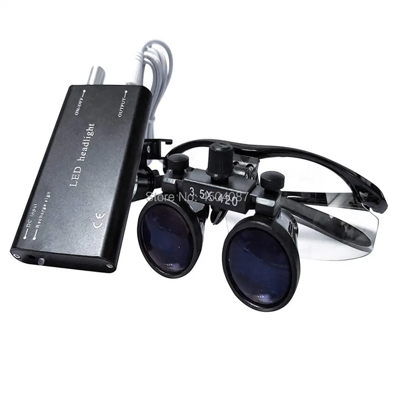 3W LED Medical Headlight Headlamp+3.5X Medical Magnifier Loupe Medical Surgery Dental Headlight Loupe Set with Cloth Box
3W LED Medical Headlight Headlamp+3.5X Medical Magnifier Loupe Medical Surgery Dental Headlight Loupe Set with Cloth Box
