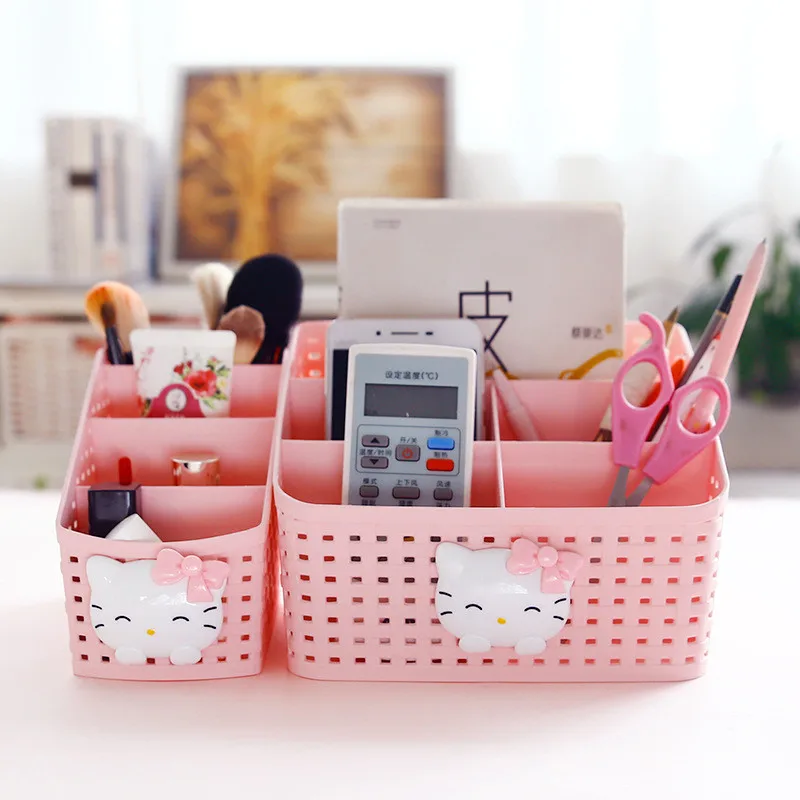Caroon Hello Kitty Office Desktop Box Multipurpose Storage Basket Makeup Organizer 6D
Caroon Hello Kitty Office Desktop Box Multipurpose Storage Basket Makeup Organizer 6D