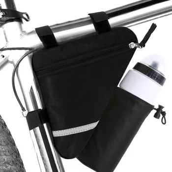 Bicycle Kettle Bag Road Bike Nylon MTB Triangle Front Tube Saddle Reflective Stripe Bag With Water Bottle Pocket
Bicycle Kettle Bag Road Bike Nylon MTB Triangle Front Tube Saddle Reflective Stripe Bag With Water Bottle Pocket