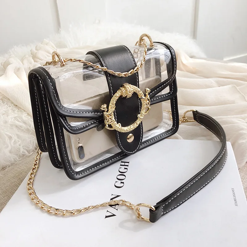 Summer Transparent Jelly Bag Crossbody Bags Women 2019 Quality PVC Luxury Handbag Designer Ladies Beach Clear Chain Shoulder Bag
Summer Transparent Jelly Bag Crossbody Bags Women 2019 Quality PVC Luxury Handbag Designer Ladies Beach Clear Chain Shoulder Bag