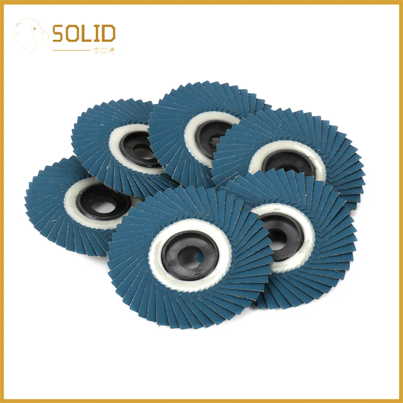 4 inch Flap Disc Grinding Sanding Wheels with 5/8" Bore Rotary Tool for Wood, Metal and Plastic Derusting Cleaning Welding 10Pcs
4 inch Flap Disc Grinding Sanding Wheels with 5/8" Bore Rotary Tool for Wood, Metal and Plastic Derusting Cleaning Welding 10Pcs