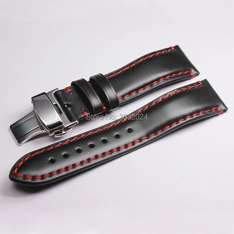 genuine leather watch strap for ROX Seiko Tudor men&women wathstrap 20mm black band with deployment buckle watch accessories
genuine leather watch strap for ROX Seiko Tudor men&women wathstrap 20mm black band with deployment buckle watch accessories